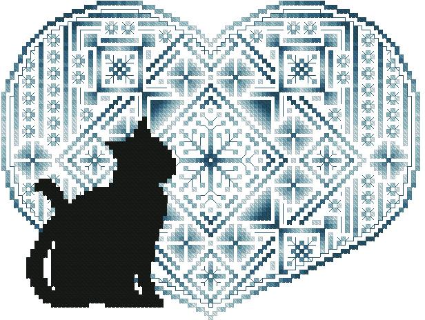 Cats And Hearts January
